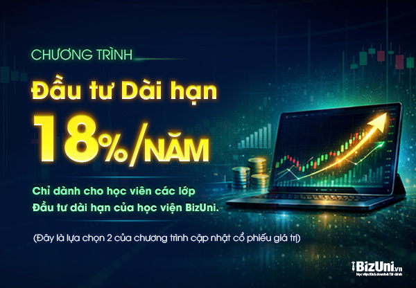 Đầu tư dài hạn 18%/năm