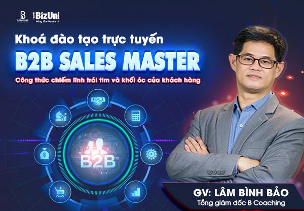 Khoá đào tạo trực tuyến B2B Sales Master - Khoá chuyên sâu