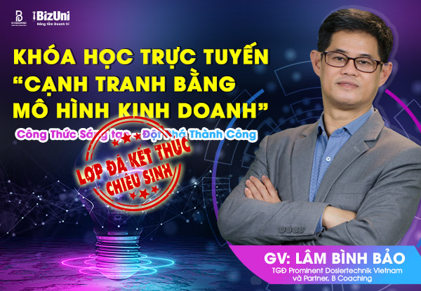 Khoá huấn luyện trực tuyến Cạnh tranh bằng mô hình kinh doanh