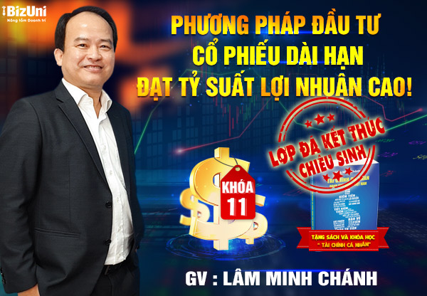 Phương pháp Đầu Tư Cổ Phiếu Dài Hạn Đạt Tỷ Suất Lợi Nhuận Cao - Khóa 11