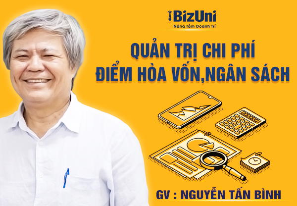 Quản trị chi phí, điểm hòa vốn, ngân sách