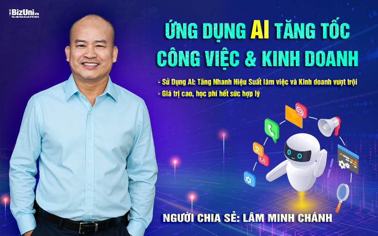 Ứng Dụng AI Tăng Tốc Công Việc và Kinh Doanh.