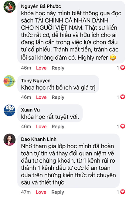 khóa học đầu tư cổ phiếu tốt nhất