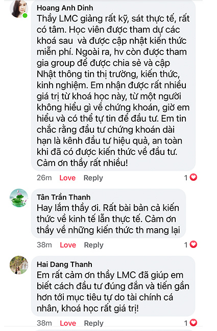 review khóa học đầu tư chứng khoán