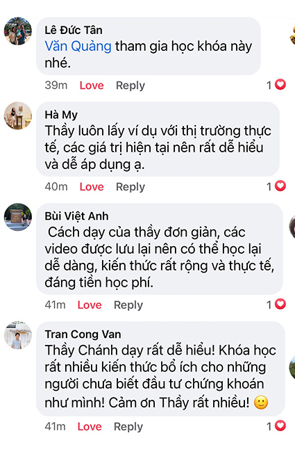 review khóa học đầu tư chứng khoán