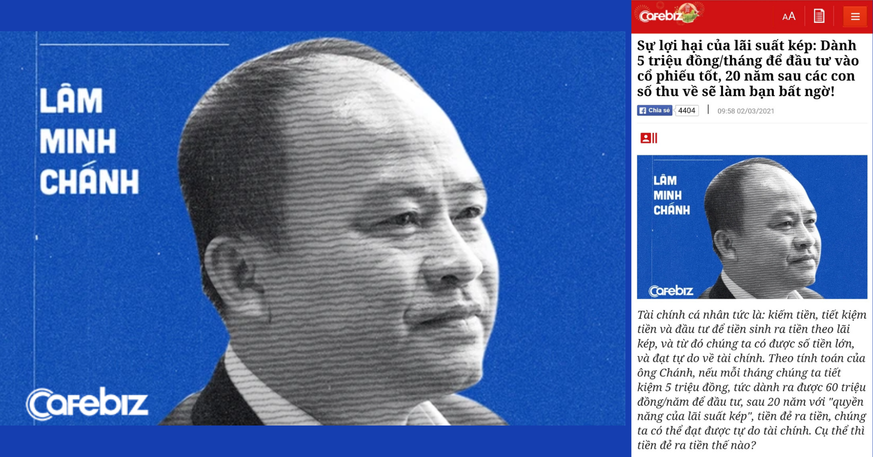 Sự lợi hại của lãi suất kép: Dành 5 triệu đồng/tháng để đầu tư vào cổ phiếu tốt, 20 năm sau các con số thu về sẽ làm bạn bất ngờ!