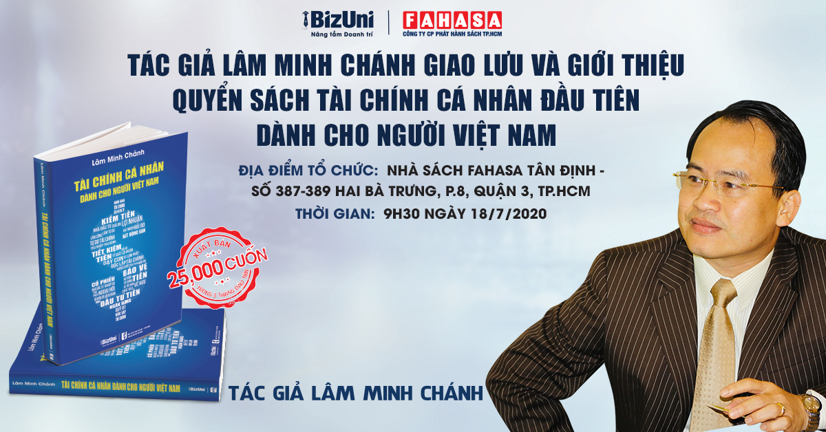 Sách Tài chính cá nhân dành cho người Việt Nam Lâm Minh Chánh