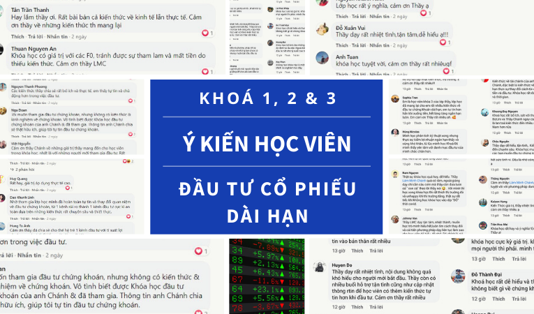 Ý kiến học viên những khoá đầu tiên - Đầu tư cổ phiếu dài hạn đạt tỷ suất lợi nhuận cao