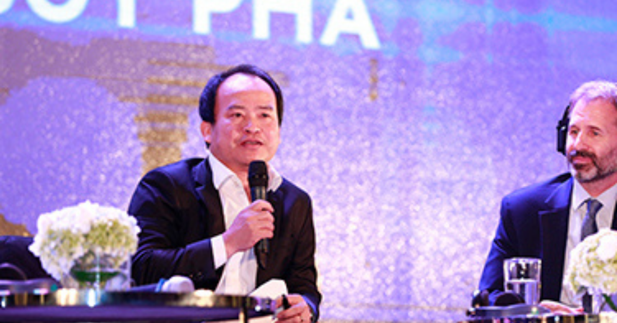 Ông Lâm Minh Chánh chia sẻ tại tọa đàm VITV